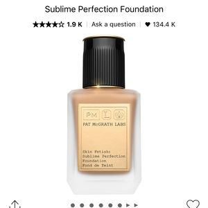 Pat McGrath Labs Sublime Perfection Fountation